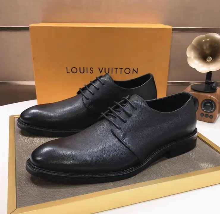 hype LV Leather Shoes