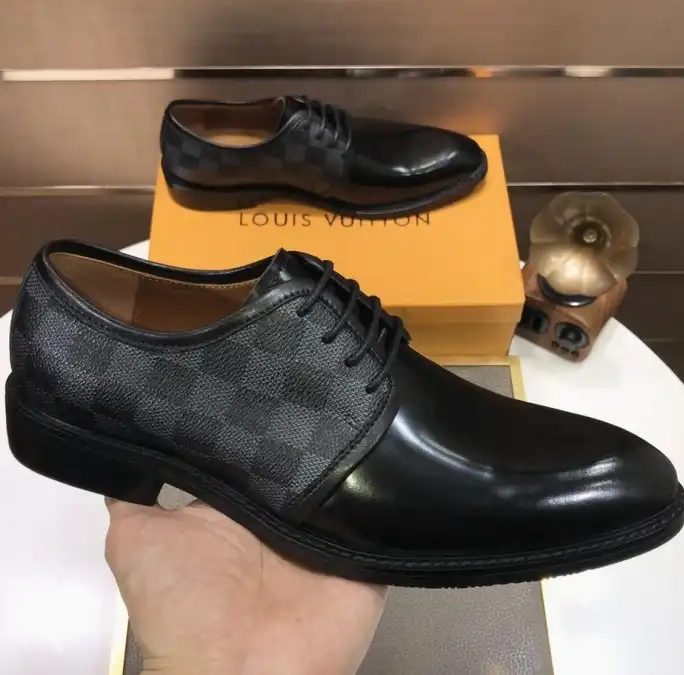 hype LV Leather Shoes