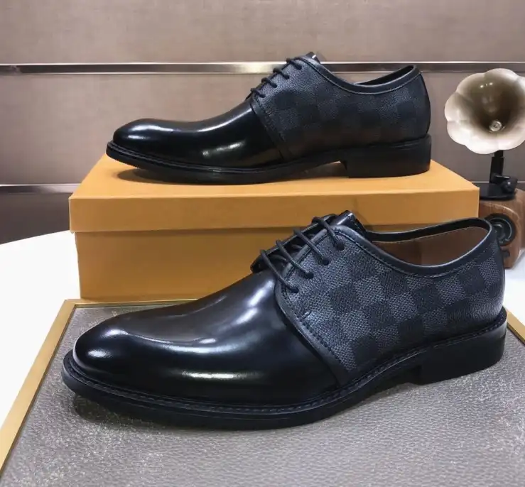 hype LV Leather Shoes