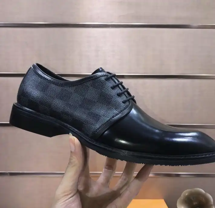 hype LV Leather Shoes