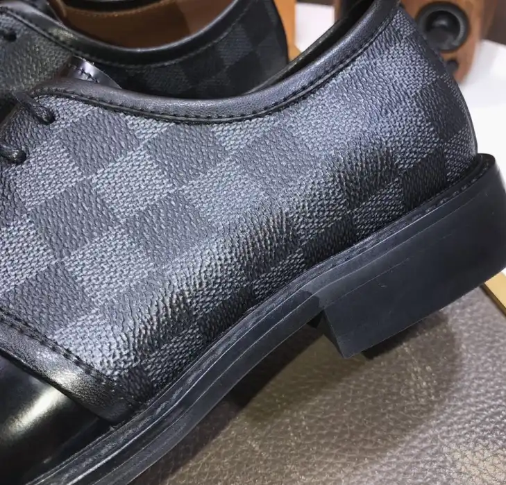 hype LV Leather Shoes