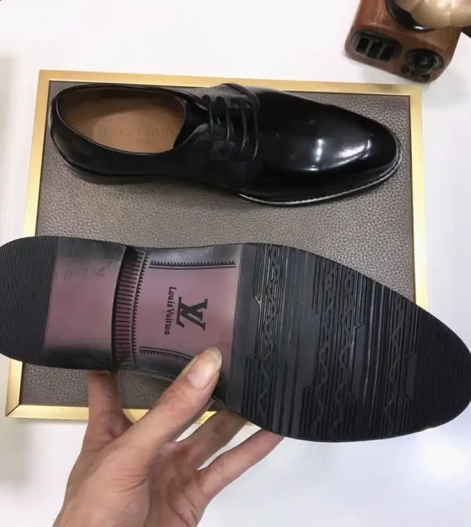 hype LV Leather Shoes