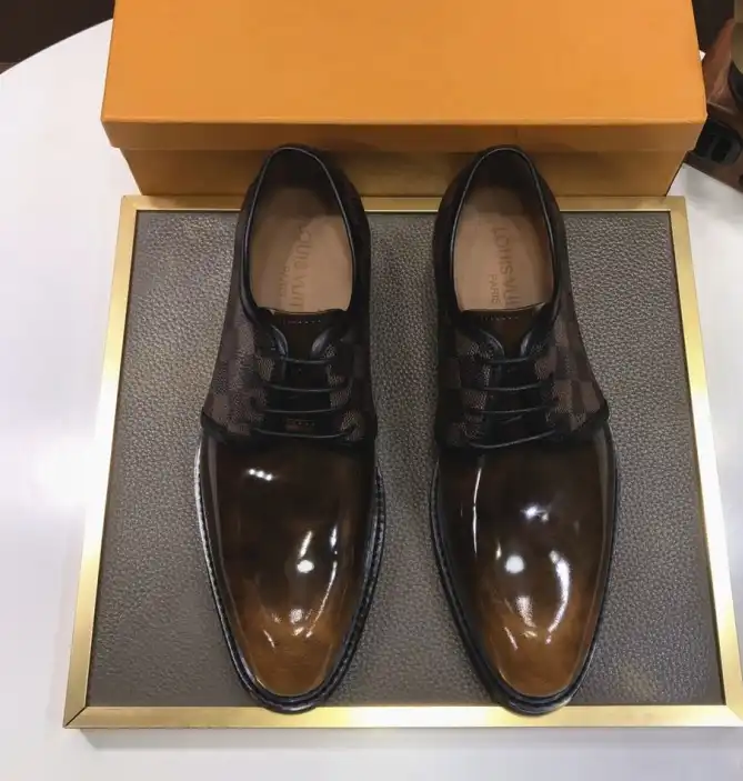 hype LV Leather Shoes