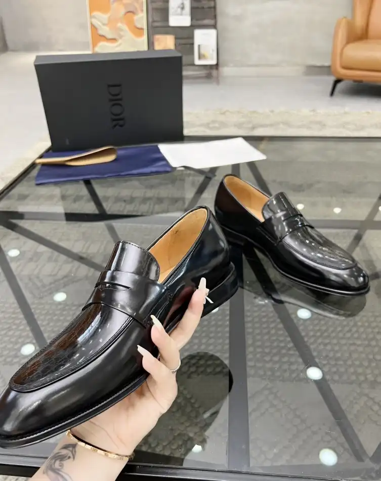 hype Christian Dior Leather Shoes