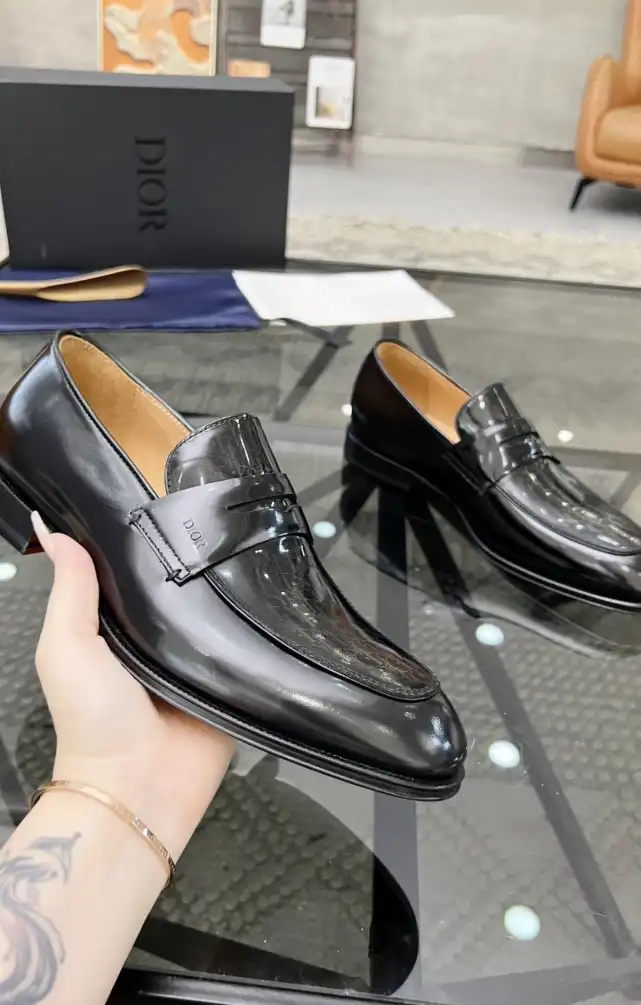 hype Christian Dior Leather Shoes