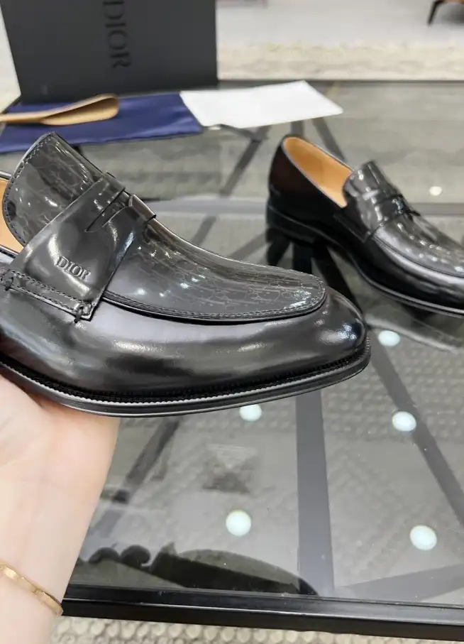 hype Christian Dior Leather Shoes