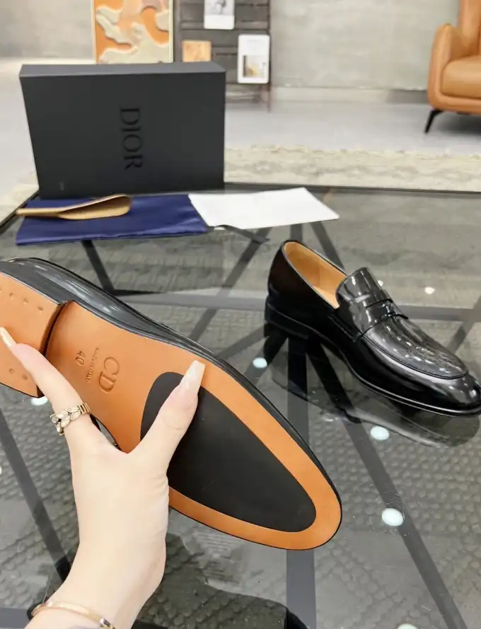 hype Christian Dior Leather Shoes