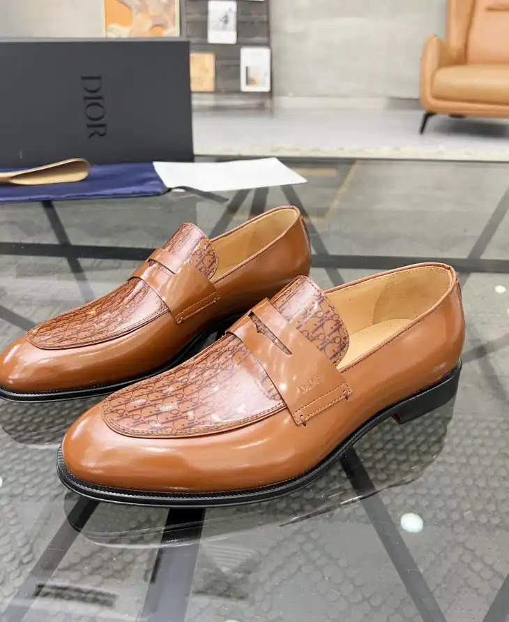 hype Christian Dior Leather Shoes