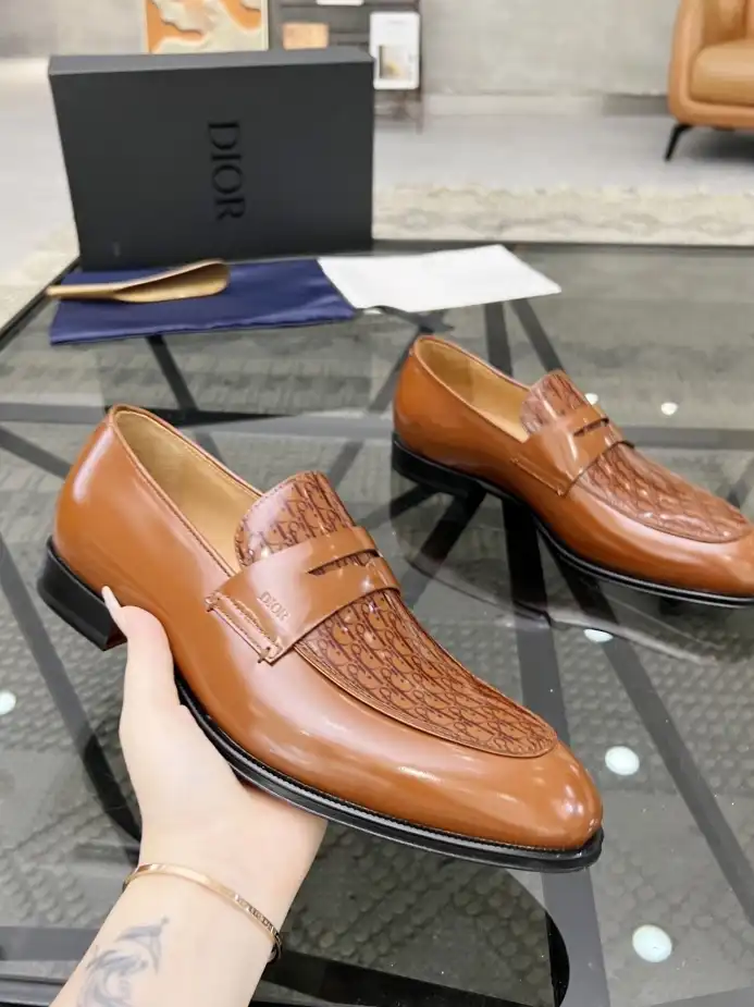 hype Christian Dior Leather Shoes