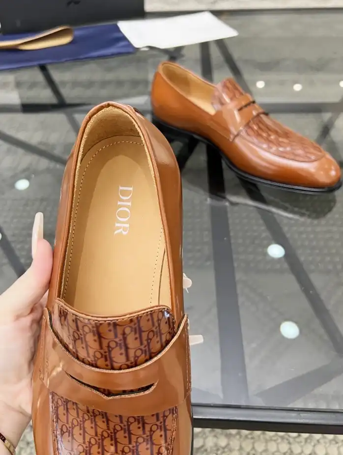 hype Christian Dior Leather Shoes