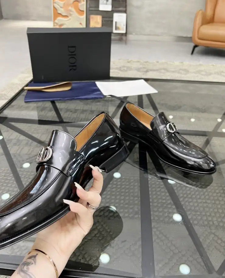 hype Christian Dior Leather Shoes