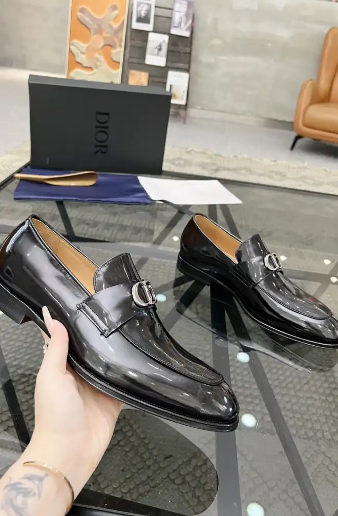 hype Christian Dior Leather Shoes