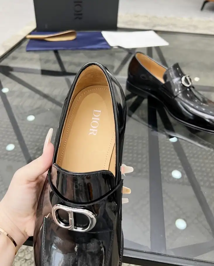 hype Christian Dior Leather Shoes