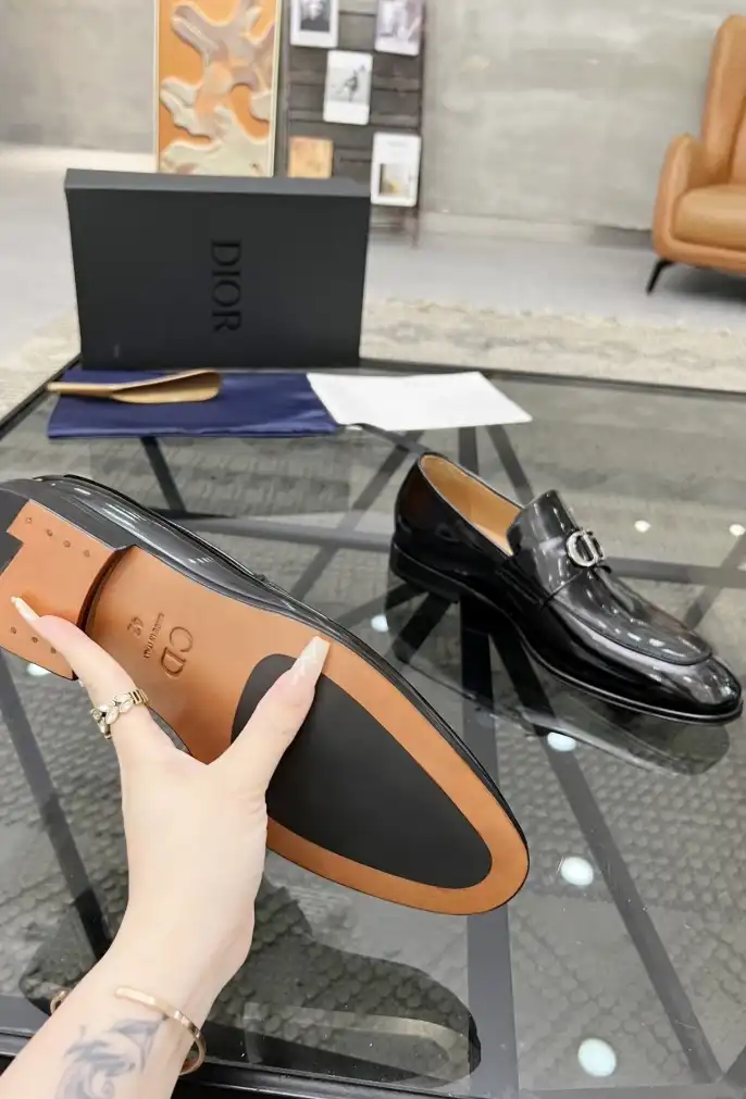 hype Christian Dior Leather Shoes