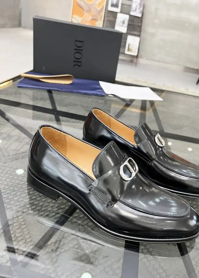 hype Christian Dior Leather Shoes