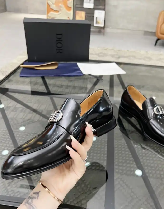 hype Christian Dior Leather Shoes