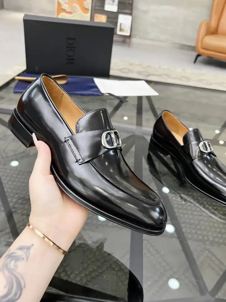 hype Christian Dior Leather Shoes