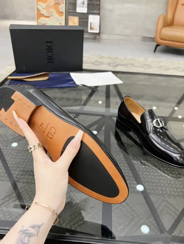 hype Christian Dior Leather Shoes