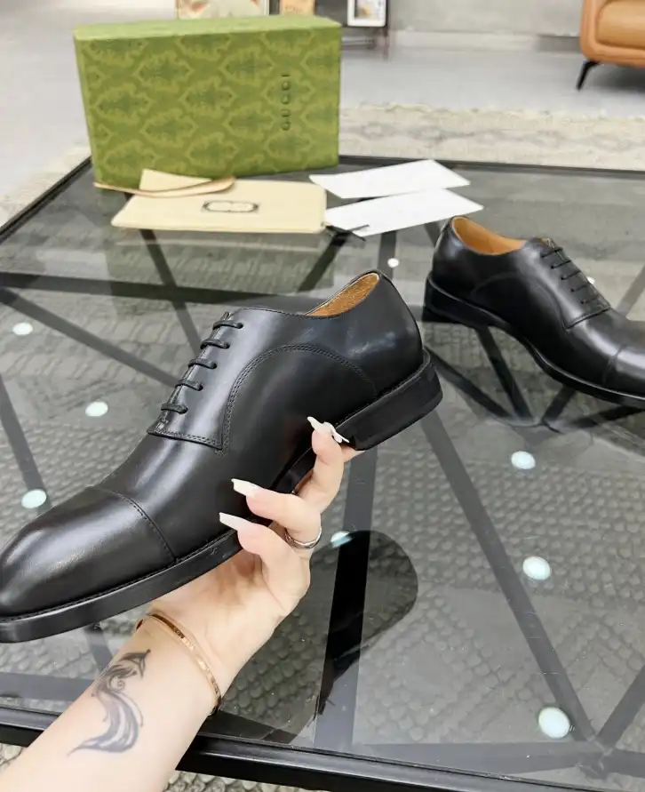 hype Gucci Leather Shoes