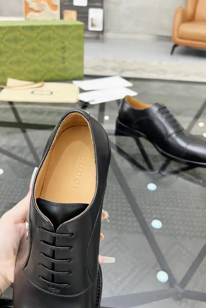 hype Gucci Leather Shoes