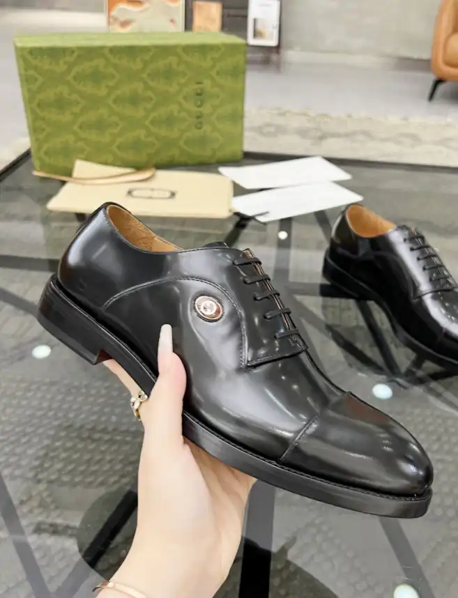 hype Gucci Leather Shoes