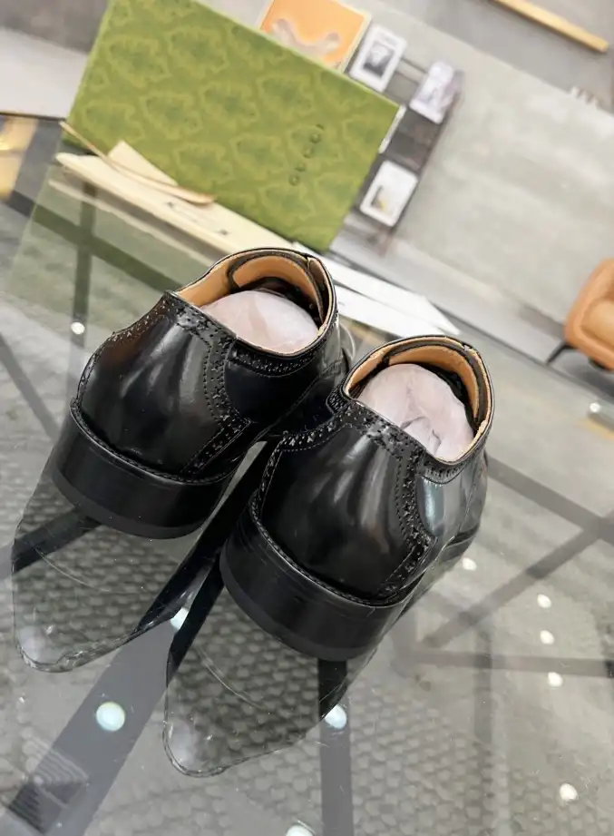 hype Gucci Leather Shoes