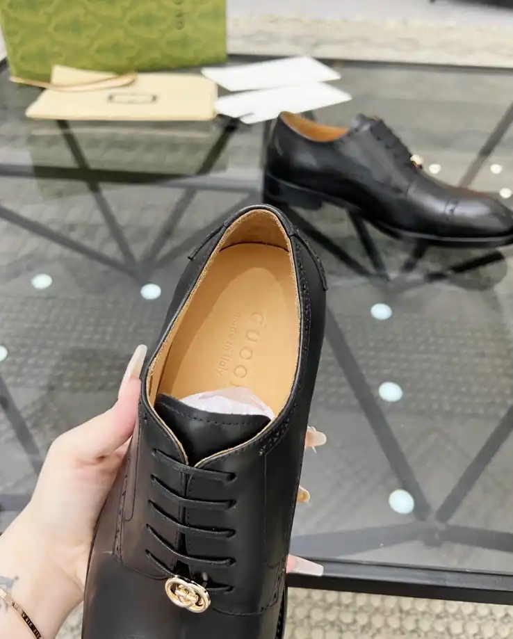 hype Gucci Leather Shoes