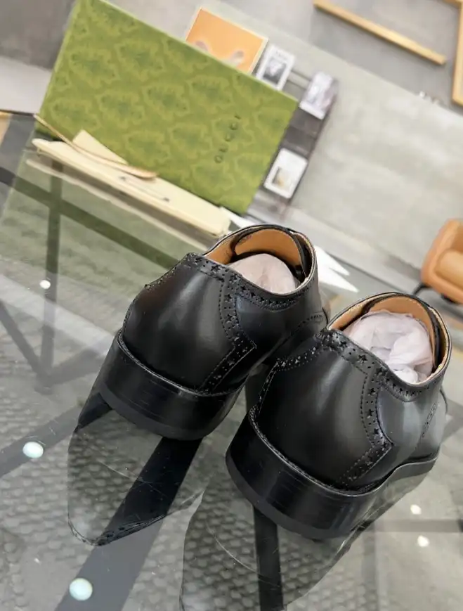 hype Gucci Leather Shoes