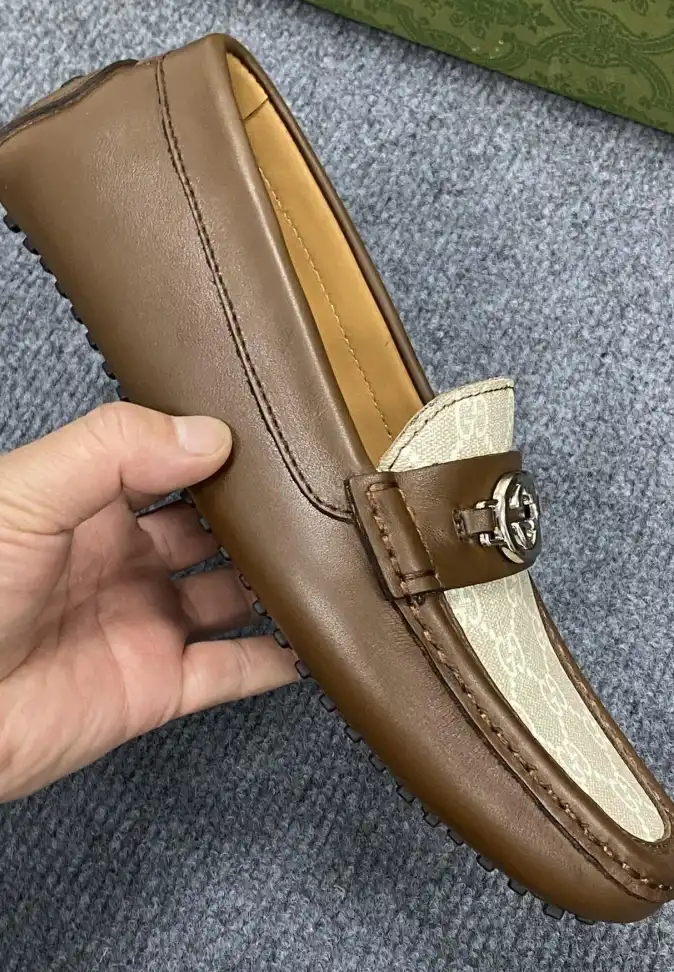 hype Gucci Leather Shoes