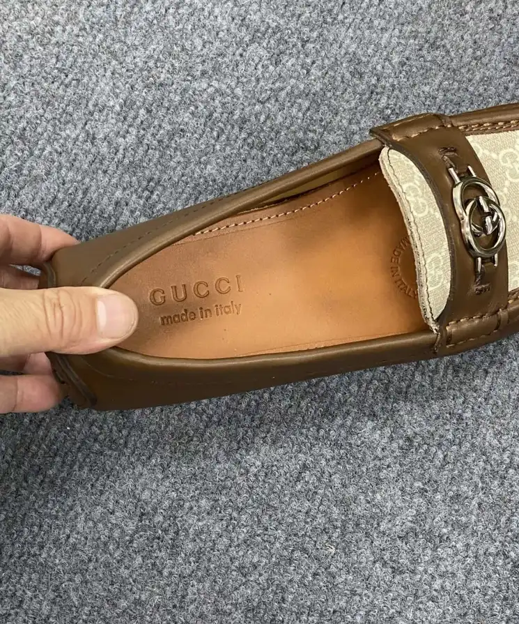 hype Gucci Leather Shoes