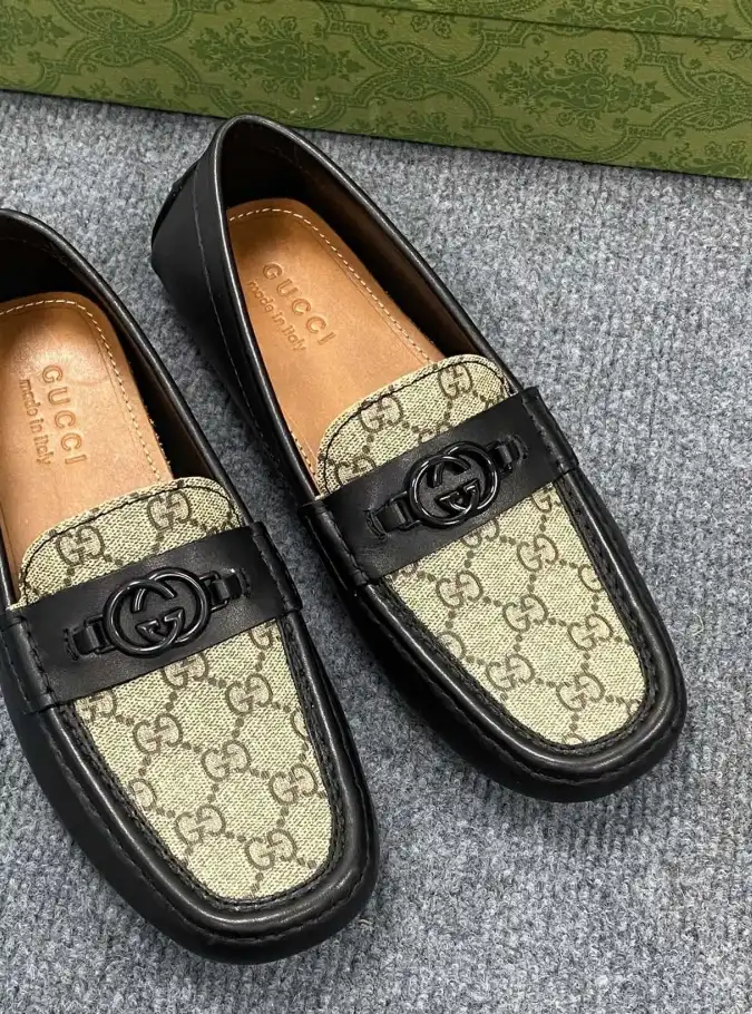 hype Gucci Leather Shoes