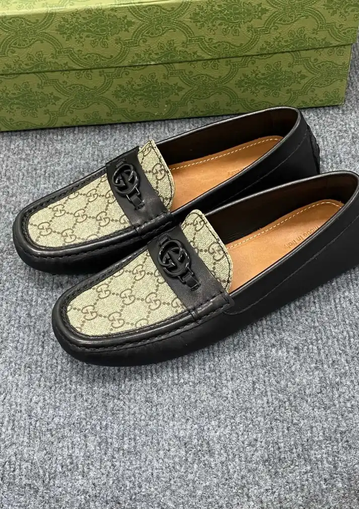 hype Gucci Leather Shoes