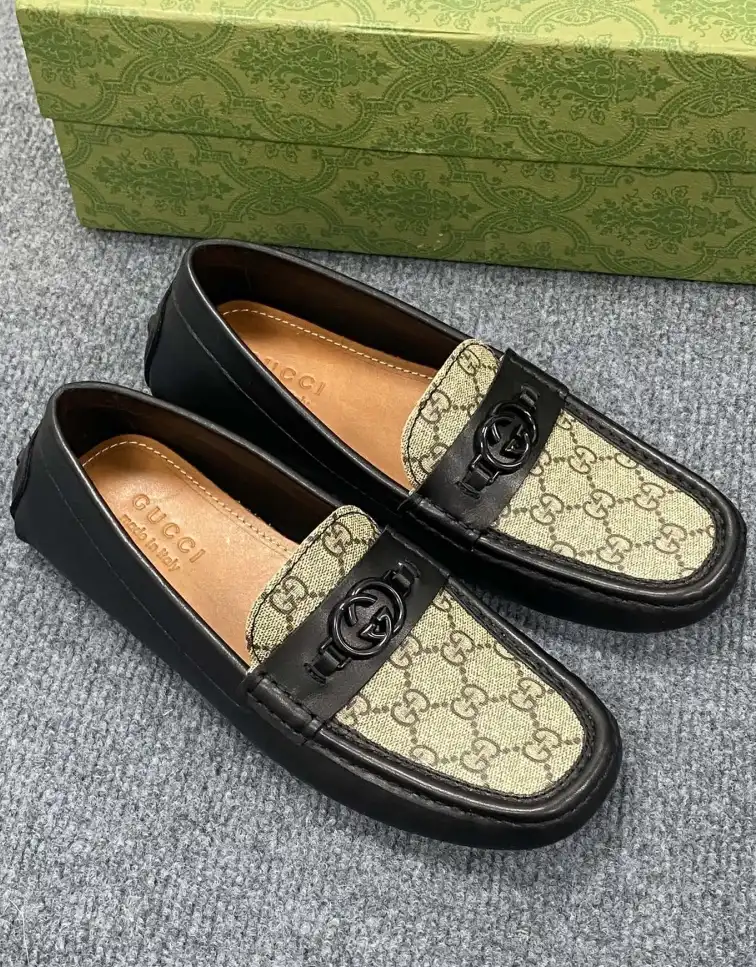 hype Gucci Leather Shoes