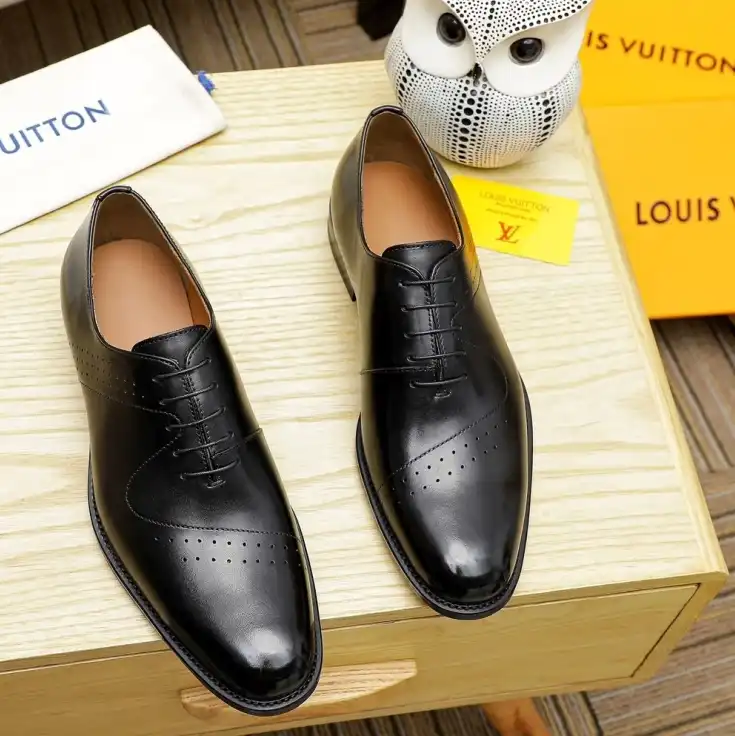 hype LV Leather Shoes