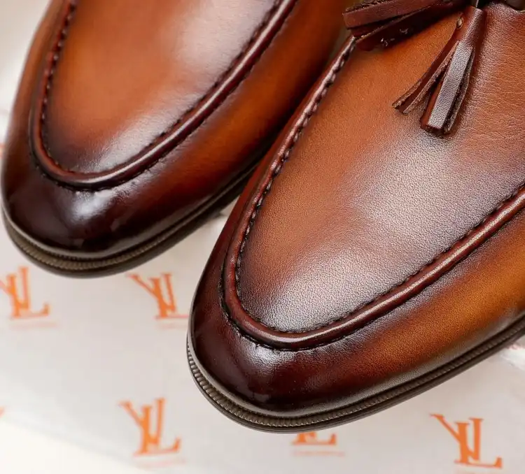 hype LV Leather Shoes