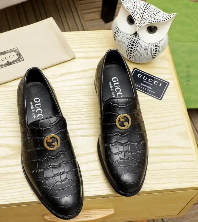 hype Gucci Leather Shoes