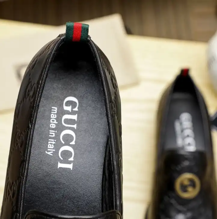 hype Gucci Leather Shoes