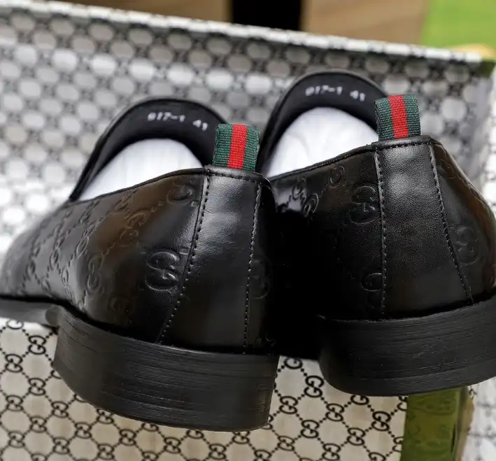 hype Gucci Leather Shoes