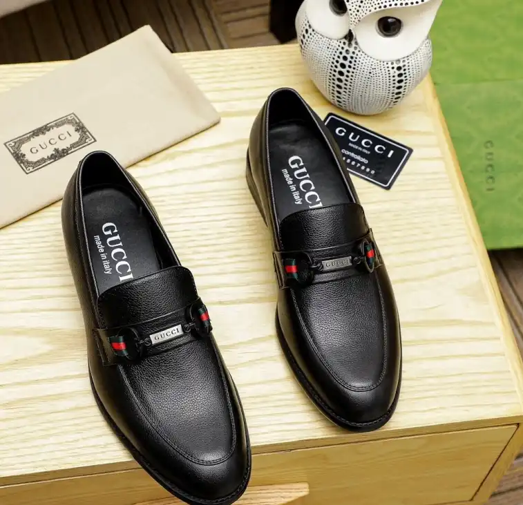 hype Gucci Leather Shoes