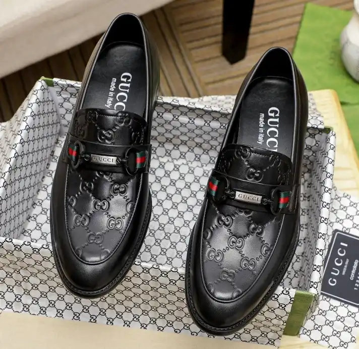 hype Gucci Leather Shoes