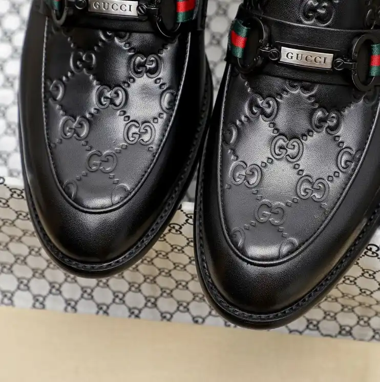 hype Gucci Leather Shoes