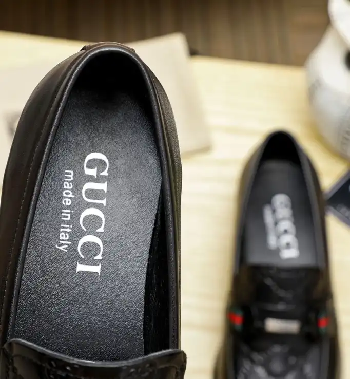 hype Gucci Leather Shoes