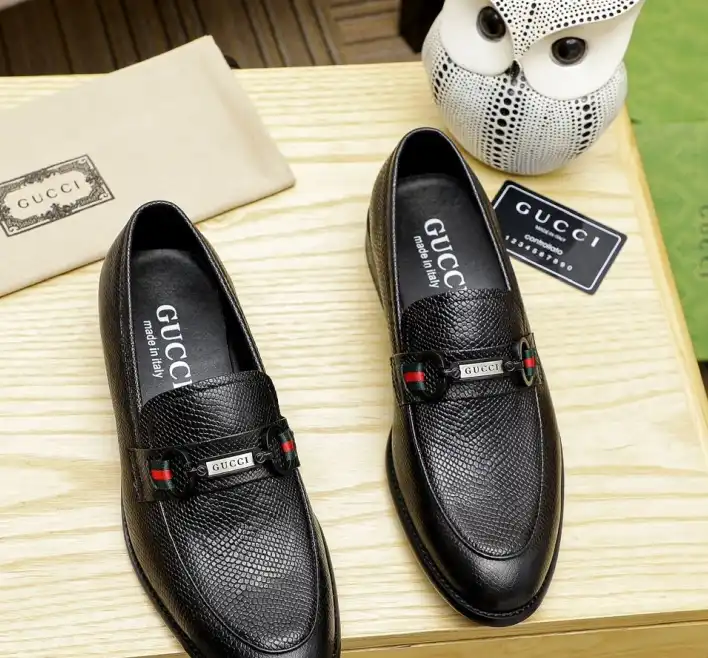 hype Gucci Leather Shoes