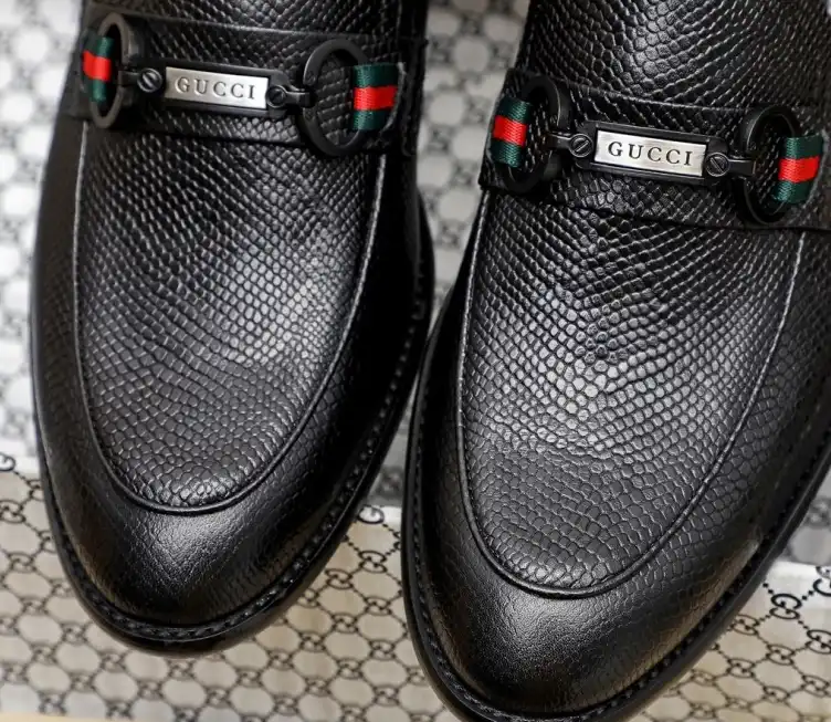 hype Gucci Leather Shoes