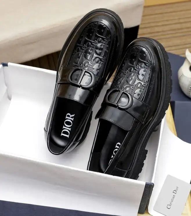 hype Christian Dior Leather Shoes