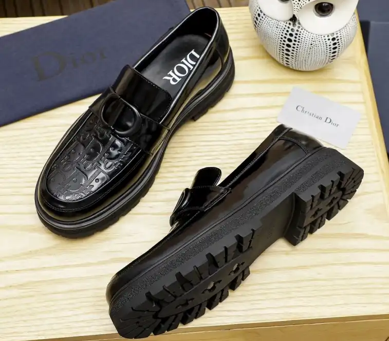 hype Christian Dior Leather Shoes