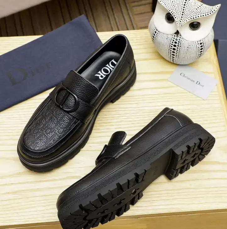 hype Christian Dior Leather Shoes