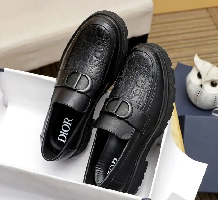 hype Christian Dior Leather Shoes