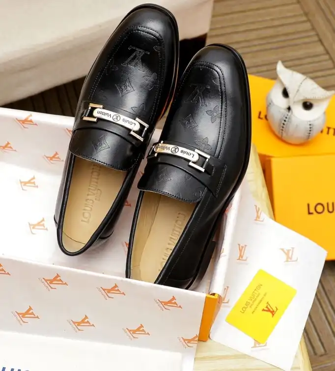 hype LV Leather Shoes