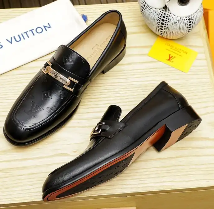 hype LV Leather Shoes